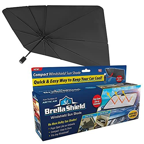 Ontel Brella Shield by Arctic Air, Car Windshield Sun Shade, One-Size (31x57"), As Seen on TV