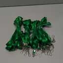 Beebel Lanyard Bulk Lanyards for Id Badges Flat Lanyard with Badge Clip Swivel Hook 50 Pack, 38 Count (Green) 