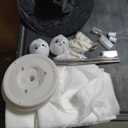 Two Decorative Balloon Lamps, Witch Hat with lighting strips included Plus silk