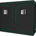 MELONFARM 4x8 Grow Tent, 96"x48"x80" High Reflective 600D Diamond Mylar Canvas with Observation Window and Floor Tray for Hydroponic Indoor Plant Growing