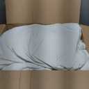 Globon Queen Size Down Comforter - All Season Duvet Insert with Medium Warmth, Soft and Noiseless Cover,8 Corner Tabs,Machine Washable - White