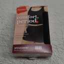 Hanes Women's Comfort, Period. Boxer Briefs, Super Leak Post-Partum & Period Underwear, 2-Pack, 7/L