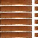 Gardening mat, 39 inches long, corten steel edging