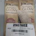 Jergens Natural Glow Self Tanner Body Lotion, Sunless Tanning, Fair to Medium Skin Tone, Daily Moisturizer with Coconut Oil, Vitamin E and Antioxidants, 7.5 Oz, Pack of 2