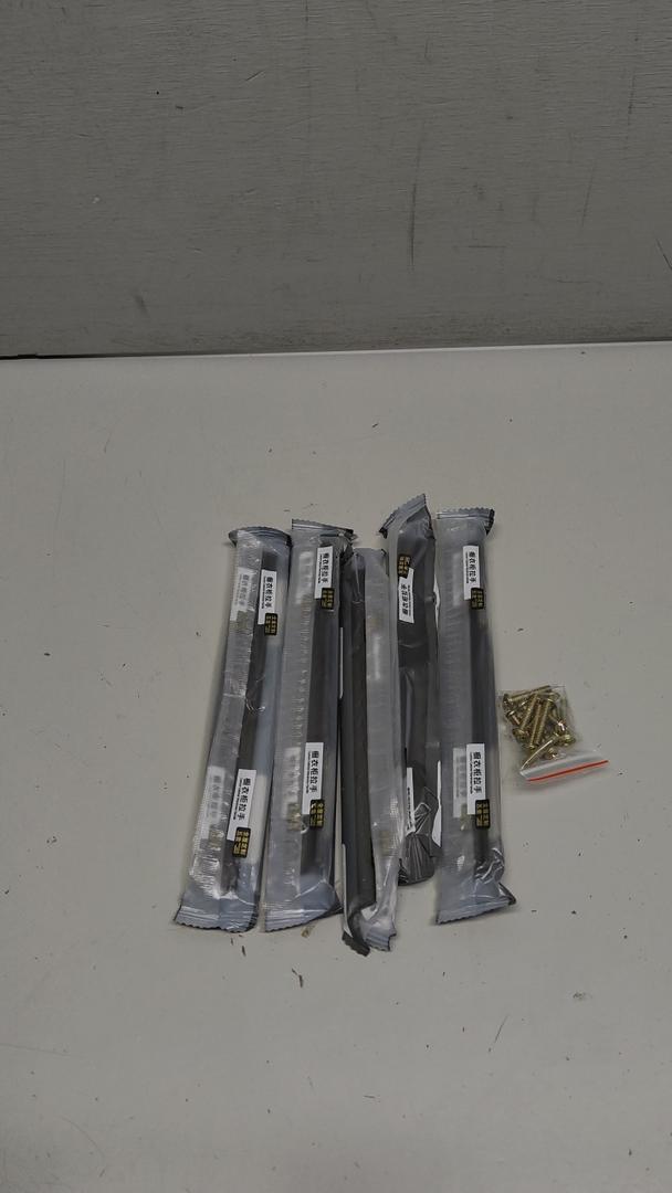 5 Pack Black Cabinet Pulls - Kitchen Hardware Handles for Dresser Drawers -T Shape Cabinet Hardware (7.09 inch,Black)