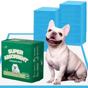 IMMCUTE Puppy Pee Pads 22"x23"-100 Count | Dog Pee Training Pads Super Absorbent & Leak-Proof | Disposable Pet Piddle and Potty Pads for Puppies | Dogs | Doggie| Cats | Rabbits
