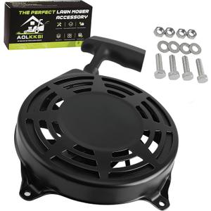 497680 Recoil Starter Assembly Compatible 497830 498144 Rewind Starter, B&S 6.75 Motor Troy-Bilt TB210 TB230 Toro 20010 20011 20021 20023 20023 20025 20027 20030 20494 Lawn Mower