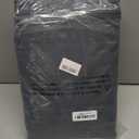 Loriano Patio Furniture Covers 4 Piece Set, Outdoor Waterproof, Heavy Duty 600D Lawn Patio Covers Grey-Black