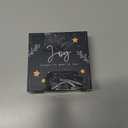 2 x Joy to The Squirrel Christmas Ornament 2025, Cute Winter Squirrel Gifts for Nature Lovers, Fans, Adults, Ceramic Ornaments for Woodland Animals Decor, Christmas Hanging Decorations