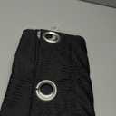 Curtains 63 Inch Long, Grommet Blackout Room Darkening Thermal Insulated Curtains for Living Room Bedroom