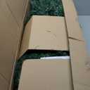 9 ft. PVC Artificial Slim Pencil Unlit Christmas Tree with Stand Home Holiday Decor Green