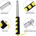4 Pieces Telescoping Pointer Whiteboard Teacher Pointer Retractable Teaching Extends to 47 Inch for Presentation Classroom Tour Guide