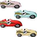 4 Color Vintage Racing Car Roadster Balloons, Large Fast Speedy Retro Race Car Themed Vehicles Sports Car Balloon For 1st Baby Shower Birthday Christmas Party Decorations Supplies