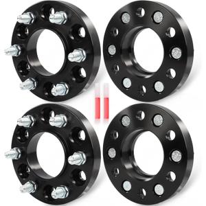 ECCPP 6x135 to 6x135 Wheel Spacers hubcentric 1 inch 6 Lug Fit for Ford for Expedition 2015-2024| for Ford for Lobo 2015-2023| for Lincoln for Navigator 2015-2024-4PCS