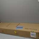 Bamboo Wood Console Table 47.2" Entryway Table, 2-Tier Farmhouse Narrow Sofa Table w/Storage Shelf, Couch Table Behind Sofa Easy Assembly for Entrance, Hallway, Living Room, Foyer(White)