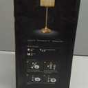 Cordless Table Lamp, 8000mAh, Dimmable, Ambient Light, 2700K, Touch Control, Portable, LED, Wireless, Rechargeable, Battery Operated, Desk Lamp, Kitchen Lamp, Fabric Shade, for Dining Room, Bedroom (17.9" Single)