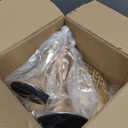 Vidisan 2 Pcs Gold 8/10 Inch Crystal Cake Stand Set Round Cake Stand with Crystal Bling Pendants Dessert Table Display Set for Wedding Event Birthday Party Dessert Table