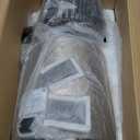 VEVOR Water Distiller, 304 Stainless Steel Countertop Water Stiller, 0.3Gal/H, 0-99H Timing Dual Temp Display, 1.1Gal Distilled Water Maker Machine, Glass Carafe, 3 Carbon Bags, Citric Acid Powder