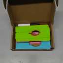 30 PCS Closet Rack Dividers, 6 Colors Rectangular Clothing Hanger Dividers with a Bonus Marker, Writable & Reusable for Sorting Clothes Size, Color Brand (Colour)