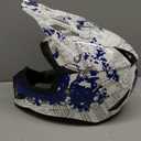 GLX GX623 Youth ATV/Dirt Bike Helmet Combo - Modern, Large - DOT