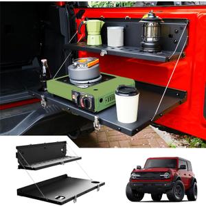 Mabett Tailgate Table for 2021-2026 Ford Bronco Accessories 2/4-Door, Large