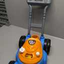 Hot Wheels Bubble Lawn Mower for Toddlers, Bubble Blowing Machines, Indoor/Outdoor Gardening Toy, Birthday Gift for Prechool Girls and Boys, No Batteries Required, Includes Bubble Solution, 2+