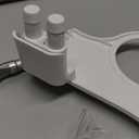 HOPOPRO Bidet Attachment for Toilet, Non-Electric Bidet Ultra-Slim Dual Nozzle (Feminine/Rear Wash), Cold Water Bidets Sprayer for Existing Toilets with Adjustable Pressure Control 1-Min Install (White)