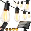 50ft-Solar-Powered-Lights-Outdoor-Waterproof-String Lights-Outside-Patio-Yard-Garden-Fence-Backyard-Deck-Porch-Balcony-Patios-Camping-Battery-Operated-LED-Fairy-Strip-Lighting-Hanging-Edison-Bulbs-S14
