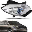 GXYWADY Front Headlamp Replacement for 2008 2009 2010 2011 2012 Enclave HID Headlight Assembly Right Side w/o AFS Replacement for 19351935