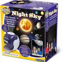 Brainstorm Toys: Night Sky Projector - Solar System, Constellations, Starlight & Moonlight Projector - 12' Projection