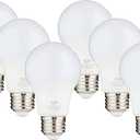 KOR 100W Equivalent LED Light Bulbs, 15W 40K 1500 Lumens Cool White 4000K Non-Dimmable, A19 E26 Standard Base, 10000 Hour Lifetime, Pack of 6