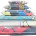 100pc Travel Storage Bags,3mil Horizontal Packaging Bags with Vent Hole, Fast Resealable Poly Plastic Merchandise Zip Bags for Packaging Board Games, Cards, Phone Case,Apparel(6x7")