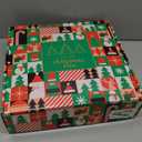 5FT Pop Up Christmas Tree with Timer 60 Warm White & Multi Color Fairy Light 3D Star 15 Ball Ornament, Green Gold Tinsel Christmas Tree Slim Pencil Xmas Tree Home Office Holiday Decor Indoor Outdoor