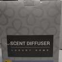 HVAC Diffuser Scent System - 3000 Sq Ft,WiFi & Bluetooth App Remote Control,Waterless,Quiet,Ambient Light,Metal,Commercial Hotel Collection Whole House Diffuser Machine - White