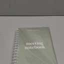 Lamare Meeting Notebook for Work Organization  Perfect Work Notebook for Note Taking & Meeting Planner for Productivity (A5 - 5.8x8.2", Sage)