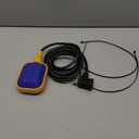 Float Switch for Sump Pump, Briidea Tethered Float Switch for Water Tank with 10ft Power Cord, 16 Amp Maximum Pump Run Current, IP 68 Waterproof, Ideal for Sewage Pool Pond