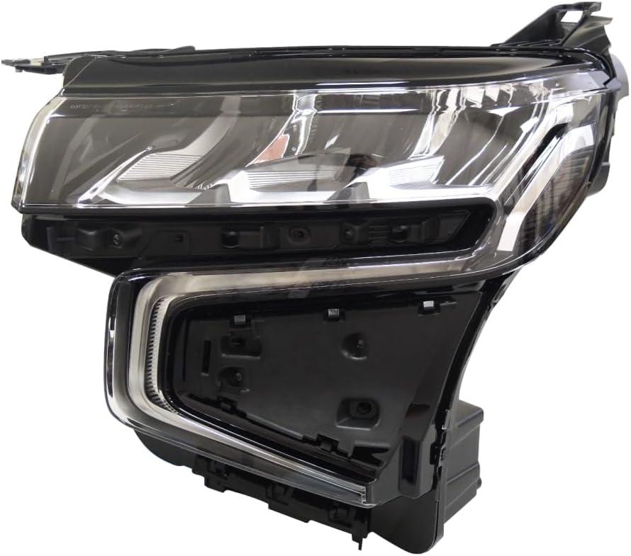 STARCLUSTER Driver Side LED Headlight Assembly for 2021-2024 Chevy Tahoe GM2502511 85547100 Front Lamp DRL Turn Signal Low High Beam Clear Lens IP65 Waterproof OEM Fit Plug and Play, Left STARCLUSTER Driver Side LED Headlight Assembly for 2021-2024 Chevy Tahoe GM2502511 85547100 Front Lamp DRL Turn Signal Low High Beam Clear Lens IP65 Waterproof OEM Fit Plug and Play, Left