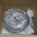 Livabber Fruit Basket Bowl with Banana Hanger, Metal Fruit Vegetable Storage Basket with Banana Holder for Kitchen Counter, Detachable Organizer for Bread Snack Produce (Black, 3-Tier Marble Base)