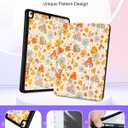 for iPad 9th/8th/7th Generation Case 10.2 Inch Girls Cute Kids Women Folio Smart Cover Pencil Holder Mushroom Aesthetic Design Girly Kawaii Teens Cases for iPad 7/8/9 Gen A2602 A2270 A2197