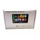 Portable Wireless Car Stereo, 7" Screen, Works with Apple Carplay, Android Auto
