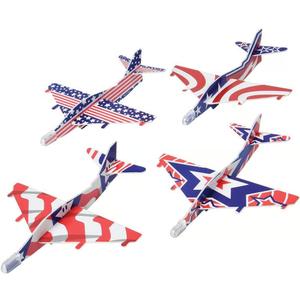 US Toy Patriotic Gliders (Pack of 12)