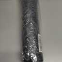 LUMI Half Circle Front Door Mat, 24x36 Red Outdoor Doormat for Entrance, Heavy Duty Rubber Backing, All Weather Waterproof Dirt Trapper, Easy to Clean, Fade Resistant