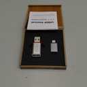 2-in-1 Wireless CarPlay Adapter 2026 Support Apple CarPlay & Android Auto, Fast Auto-Connect, No Latency, Mini Bluetooth Dongle Convert Wired to Wireless Compatible with iPhone & Android Silver U3 (Sliver)