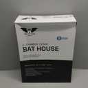 BIGBATBOX - Bat House for Outdoors - Clean Your Backyard from Mosquitoes - Wooden Bat House Kit - with Our Proven Bat Box Design WildYard