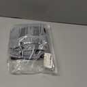 Square Neck Padded Sports Bra, Push Up Sports Bra for Women, Cute Comfy Seamless Scoop U Back Low Impact Workout Gym Yoga Bra (Black, Grey)