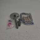 SR SUN RISE Filtered Shower Head with Handheld High Pressure 9 Spray Mode Showerhead Detachable Shower Head Water Softener Filters Beads for Hard Water Remove Chlorine 4 Filters Chrome