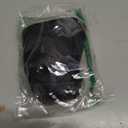 TYR LNG Hr Comfort Silicone Swimming Cap for Long Hair, Black, One Size