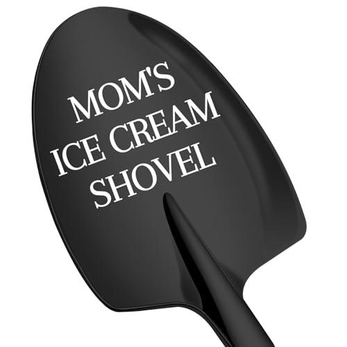 Pack Of 2 Christmas Gifts for Mom from Daughter Son - Personalized Mom Gifts Birthday Mother's Day Gifts for Women Mom's Ice Cream Shovel