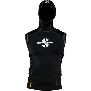 Scubapro Men's Hybrid Hooded Vest, L, Black