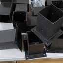 Heavy Alloy Steel Pergola Kit with 3-Way Brackets for 4"x 4" (Actual 3.6" X 3.6") LumberDIY Pergola Brackets Suitable for PergolasGardensand Metal Gazebo Kits - Includes Screws